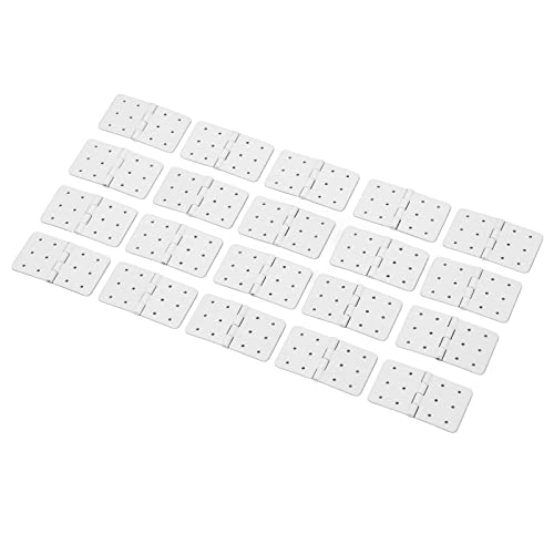 Thonlai RC -Flugzeugebenescharniere, 40pcs Kunststoffmodell Flugzeugflügelteile KT -Stecker mit Feiner Verarbeitung (L) von Thonlai