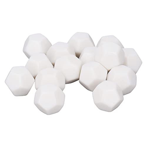 Würfel 30pack 12-seitige Polyedrische Würfel aus Kunststoff zum Selbermachen, Zahlenunterricht, Unterhaltung und Bildung von Thonlai