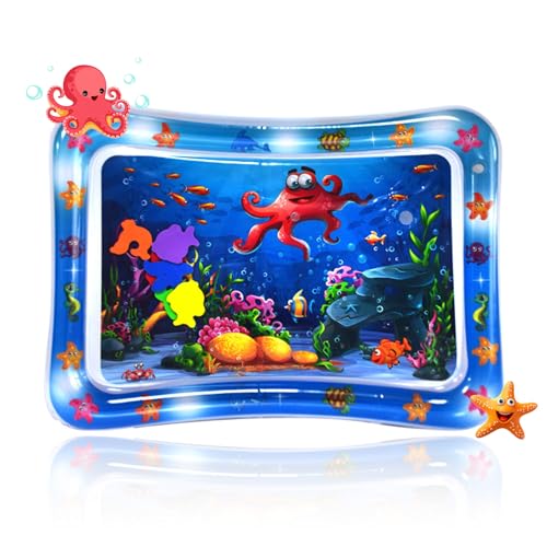 Thoquene Wassermatte Sensorisches Spielzeug, Sommer Wasserspielmatte mit Lerneffekt, Sensor Water Playmat Thoquene Wassermatte Sensorisches Spielzeug, Sommer Wasserspielmatte mit Lerneffekt, Sensor Water Playmat von Thoquene