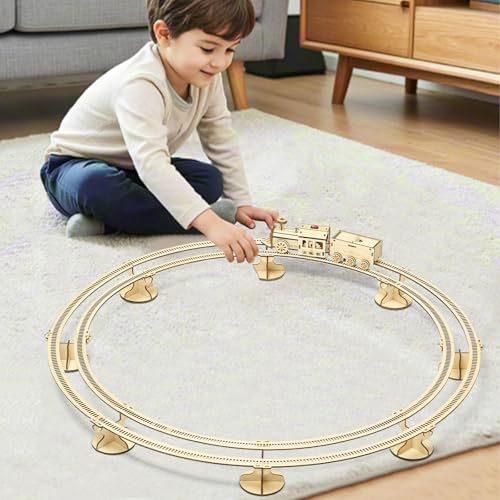 3D Holzpuzzle Zug Bausatz – DIY Mini Schienenzug mit Motor & Gleis, Kniffliges Bastelset für Erwachsene & Teens, Kreatives Geschenk für Weihnachten & Geburtstag 3D Holzpuzzle Zug Bausatz – DIY Mini Schienenzug mit Motor & Gleis, Kniffliges Bastelset für Erwachsene & Teens, Kreatives Geschenk für Weihnachten & Geburtstag von Thorder