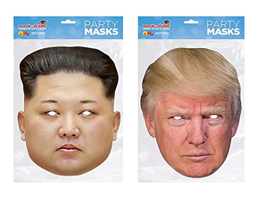 Thorness Donald Trump und Kim Jong-un Partymasken von Thorness