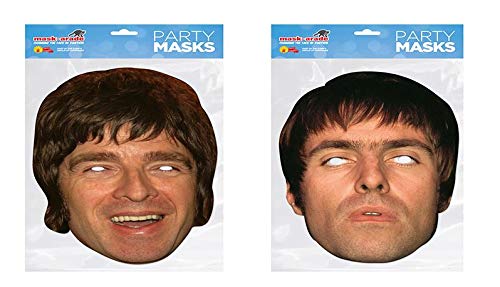 Thorness Liam and Noel Gallagher Oasis Face Masks von Thorness