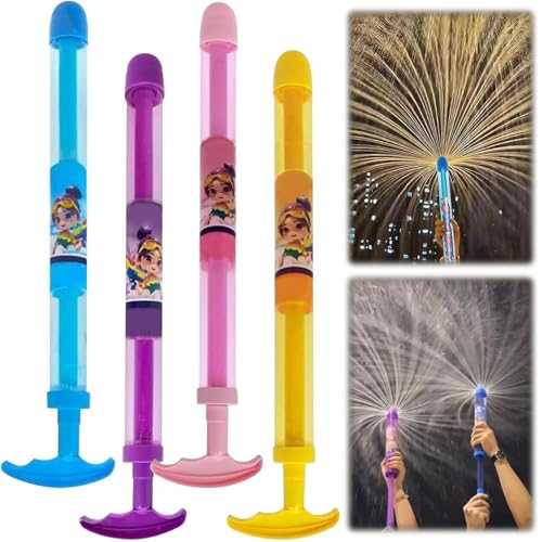 4 Stück Feuerwerks Wasserpistole Spielzeug, Romantisches Feuerwerk Wasserpistole für Paare, Feuerwerk Wasserpistole Wasserspritze Spielzeug, Wassersprühspielzeug, zum Kinder, Pool, Party 4 Stück Feuerwerks Wasserpistole Spielzeug, Romantisches Feuerwerk Wasserpistole für Paare, Feuerwerk Wasserpistole Wasserspritze Spielzeug, Wassersprühspielzeug, zum Kinder, Pool, Party von Threegoat