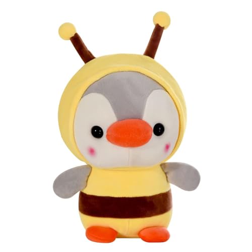 Biene Plüschtier Kuscheltier, 25cm Kawaii Pinguin Puppe Dinosaurier Pinguin Plüsch Kissen Cartoon Tier Stofftier Plüschtier Plüschtierpuppe Weich Stofftier Pinguin Kuscheltier für Kinder Geschenk Biene Plüschtier Kuscheltier, 25cm Kawaii Pinguin Puppe Dinosaurier Pinguin Plüsch Kissen Cartoon Tier Stofftier Plüschtier Plüschtierpuppe Weich Stofftier Pinguin Kuscheltier für Kinder Geschenk von Threegoat