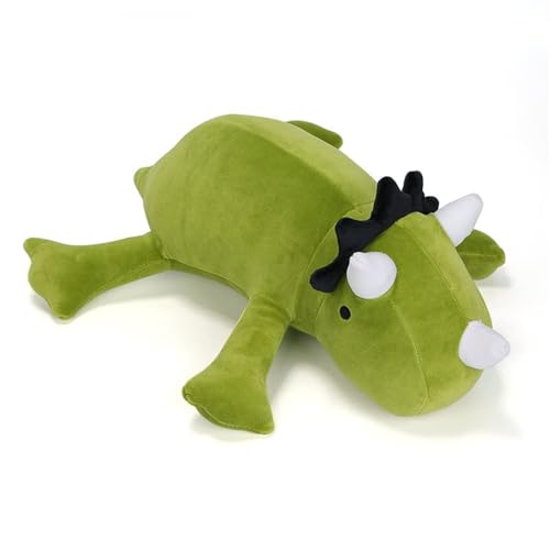 Dinosaur Weighted Plush Toys - Cute Cartoon Dinosaur Super Soft Plush Throw Pillow, Weighted Plush Pillowfort for Anxiety Stuffed Animals (40 cm) von Threegoat