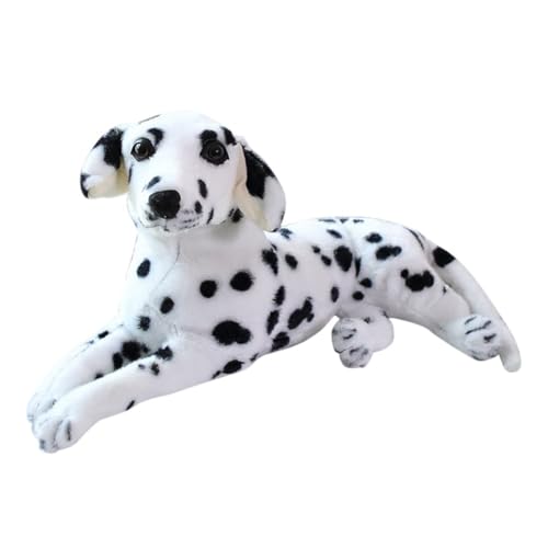 Threegoat 30cm Stofftier Hund Lebensecht Weiß Schwarz Dalmatiner Tier Plüsch Puppe Hund Kissen Plüschtier Spielzeug für Jungen Mädchen Threegoat 30cm Stofftier Hund Lebensecht Weiß Schwarz Dalmatiner Tier Plüsch Puppe Hund Kissen Plüschtier Spielzeug für Jungen Mädchen von Threegoat