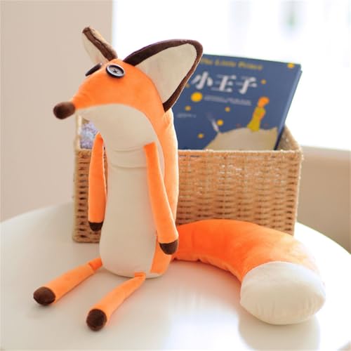 Threegoat 60cm Der Kleine Prinz Kleiner Brauner Fuchs Plüschtier,Realistische Fuchs Plüschpuppe,Weich und Bequem Kuscheltier,Geschenke Threegoat 60cm Der Kleine Prinz Kleiner Brauner Fuchs Plüschtier,Realistische Fuchs Plüschpuppe,Weich und Bequem Kuscheltier,Geschenke von Threegoat