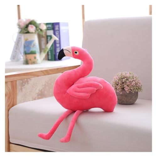 Threegoat Flamingo Plüsch Spielzeug, weiches und niedliches Kuscheltier perfekt for Kinderzimmer Flamingo Thema Geschenke zur Babyparty(24cm) von Threegoat