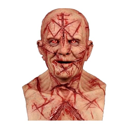 Threegoat Halloween Maske - Horror Ghost Festival Gruselige TotenschäDel Maske - Carnival Cosplay Props für Männer Und Frauen Threegoat Halloween Maske - Horror Ghost Festival Gruselige TotenschäDel Maske - Carnival Cosplay Props für Männer Und Frauen von Threegoat