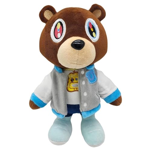 Threegoat Kanye Teddybär Kuscheltier, Superweicher Teddybär Plüschtier, Stofftierspielzeug Plüsch for Fans Kinder Geschenk Dekoration Erwachsene Weihnachten Threegoat Kanye Teddybär Kuscheltier, Superweicher Teddybär Plüschtier, Stofftierspielzeug Plüsch for Fans Kinder Geschenk Dekoration Erwachsene Weihnachten von Threegoat