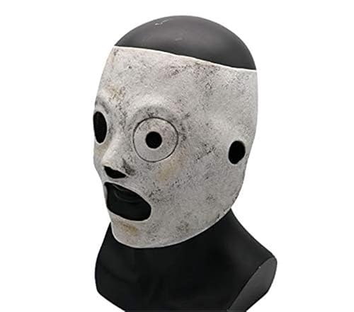 Threegoat Lustige Halloween Maske Geistermaske Horrordämon Halloween Dekoration Cosplay Kostüm von Threegoat