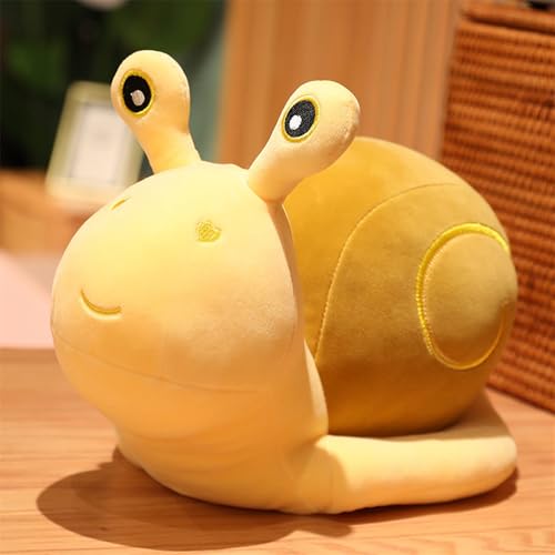 Threegoat Plüschspielzeug Schnecke für Kinder, Gelb, 25 cm Threegoat Plüschspielzeug Schnecke für Kinder, Gelb, 25 cm von Threegoat