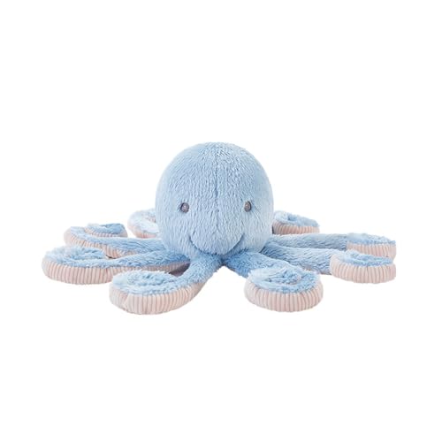 Threegoat Stofftier Oktopus Stofftier Krake, Kuscheltier Krake Oktopus Plush Kissen, Lustiges Plüsch Puppe Geschenk für Kinder, Blau（35cm） von Threegoat