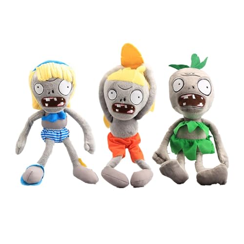 Zombies Plüschtier für Cosplay Hula Bikini Surfer Zombies 3 Stück von Threegoat