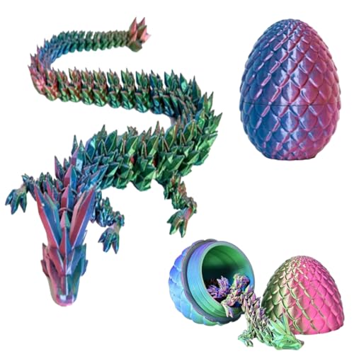 3D Gedrucktes Drachenei mit Drache, Geheimnisvolle 3D Druck Drache, Beweglicher 3D Gedruckter Drache Spielzeug, Überraschung Ostergeschenk für Kinder Erwachsene Geschenke 3D Gedrucktes Drachenei mit Drache, Geheimnisvolle 3D Druck Drache, Beweglicher 3D Gedruckter Drache Spielzeug, Überraschung Ostergeschenk für Kinder Erwachsene Geschenke von Thryviel