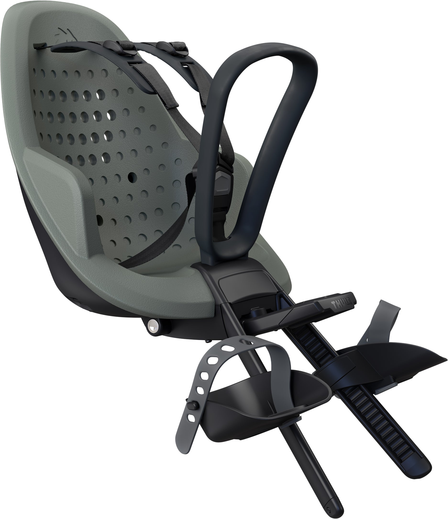 Thule Yepp 2 Mini Front Mount Fahrradsitz, Agave von Thule