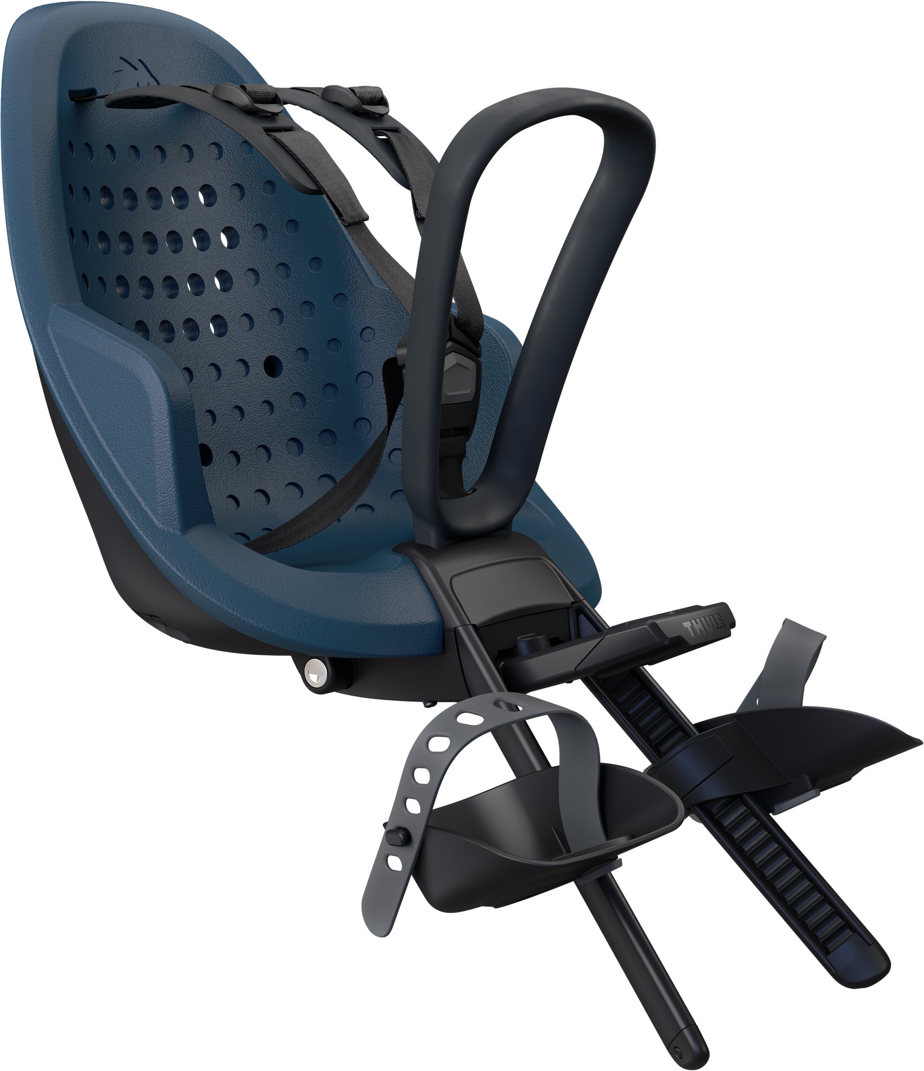 Thule Yepp 2 Mini Front Mount Fahrradsitz, Majolica Blue von Thule