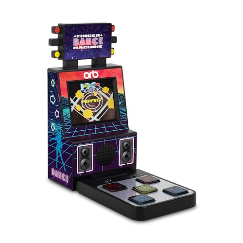Thumbs Up Orb - Retro Mini Finger Dance Arcade Machine (19 Lieder, 4 Schwierigkeitsstufen) von Thumbs Up