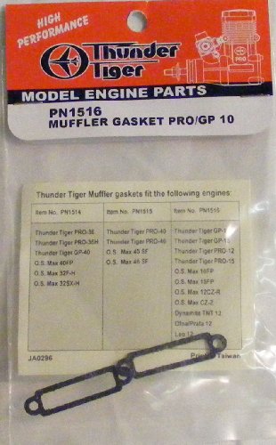 Thunder Tiger PN1516 Auspuffdichtung für PRO/G TRA Thunder Tiger PN1516 Auspuffdichtung für PRO/G TRA von Thunder Tiger