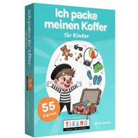 Ich packe Meinen Koffer Kartenspiel für Kinder Ich packe Meinen Koffer Kartenspiel für Kinder von TiKAMO GmbH