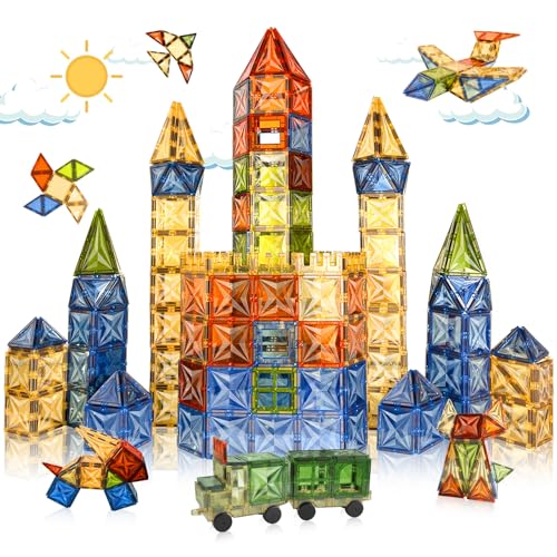 Tiagowell 3D Magnetische Bausteine 120 Teile,STEM Magnetspielzeug für Kinder,Magnetische Blöcke Bauspielzeug Vorschul-Aufklärungsspielzeug für 3 4 5 6 7 8 Jahre alte Jungen und Mädchen Tiagowell 3D Magnetische Bausteine 120 Teile,STEM Magnetspielzeug für Kinder,Magnetische Blöcke Bauspielzeug Vorschul-Aufklärungsspielzeug für 3 4 5 6 7 8 Jahre alte Jungen und Mädchen von Tiagowell
