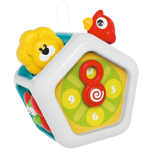 Tiajingzi Aktivität Würfel, geschäftiger Würfel - Aktivitätswürfel für Kleinkind - Lernen interaktiver Zappel-Educational Development Games für 12-18 Monate, Boy Girl Kids, Vorschule von Tiajingzi