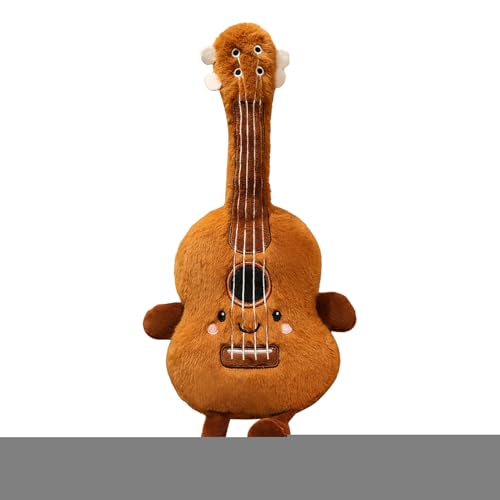 Tiajingzi Gitarren Kuscheltier für Kinder,Niedliches Kuscheliges Gitarrenkissen Musikinstrument - Realistisches Plüschtier für Jugendliche und Erwachsene Tiajingzi Gitarren Kuscheltier für Kinder,Niedliches Kuscheliges Gitarrenkissen Musikinstrument - Realistisches Plüschtier für Jugendliche und Erwachsene von Tiajingzi