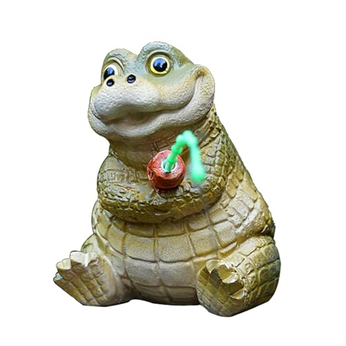 Tiajingzi Krokodil Spielzeug,Niedliche Kleine Deko Aus Kunstharz | Kinderspielfiguren Für Garten, Terrasse, Partys, Geburtstag, Familie, Freunde, Jungs & Mädchen Tiajingzi Krokodil Spielzeug,Niedliche Kleine Deko Aus Kunstharz | Kinderspielfiguren Für Garten, Terrasse, Partys, Geburtstag, Familie, Freunde, Jungs & Mädchen von Tiajingzi