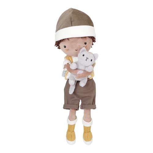 Tiamo Little Dutch 4537 Stoffpuppe Kuschelpuppe Jake (35 cm) von Little Dutch