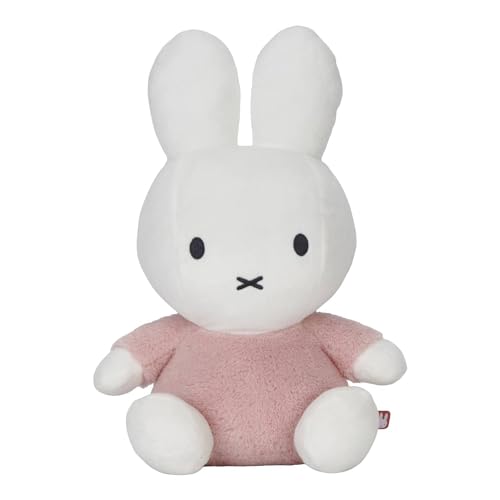 Pioupiou et Merveilles Miffy Fluffy Plüschhase Fluffy – Farbe Rosa – 35 cm Geburt von Pioupiou et Merveilles