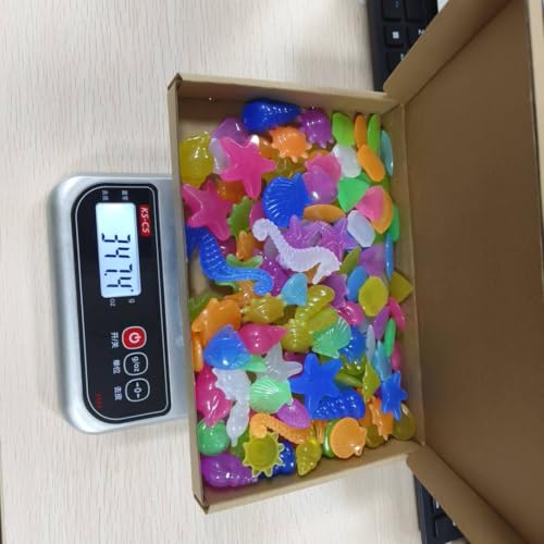 134 Stück Tauchjuwel Pool Spielzeug, Nachtlicht Tauchspielzeug für Kinder mit Meerestiere, kleine Seeschrauben, Edelsteinformen, Poolspielzeuge Kinder für Jungen, Mädchen, Schwimmen, Tauchen, Pool von TianFukj