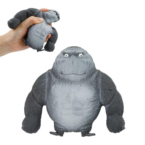 TianLin Gorilla, Stretch Gorilla, Antistress Spielzeug, Grau und Schwarz Gegen Angstzustände und Reizbarkeit, Realistisch und Gegen Extrusion, Geeignet für Freizeit, Unterhaltung und Dekompression TianLin Gorilla, Stretch Gorilla, Antistress Spielzeug, Grau und Schwarz Gegen Angstzustände und Reizbarkeit, Realistisch und Gegen Extrusion, Geeignet für Freizeit, Unterhaltung und Dekompression von TianLin