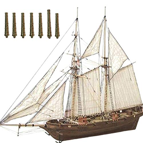 Tianbi Segelboot-Modell aus Holz, zum Basteln, Modellbausätze für Schiffe, Segelboote aus Holz, klassisches Modell, Dekoration, Boot, Modell für von Tianbi