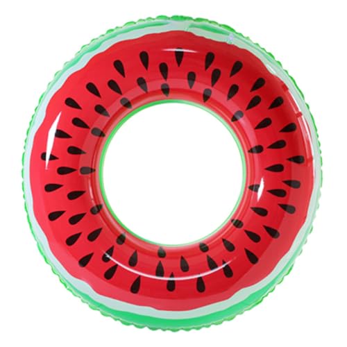 TiaoBug Fruit Pool Float, Watermelon Swim Tube Ring, aufblasbare Swim Pool Party Inner Tube Sommer Pool Spielzeug für Spaß Rot 90# TiaoBug Fruit Pool Float, Watermelon Swim Tube Ring, aufblasbare Swim Pool Party Inner Tube Sommer Pool Spielzeug für Spaß Rot 90# von TiaoBug