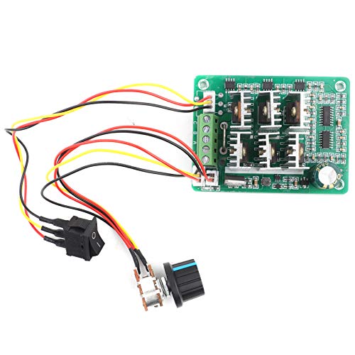 Ticfox 3 Phasen bürstenloser Motor Controller, DC 5V -36 V 15a 3 Phasenbürbisloser Motor Drehzahlregel CW CCW Reversible Schalter Motorfahrerregler Reglermodul von Ticfox
