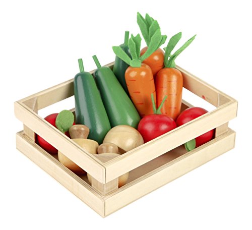 Tidlo Wooden Winter Vegetables - Play Food Set, 15 x 12 x 6 cm von Tidlo