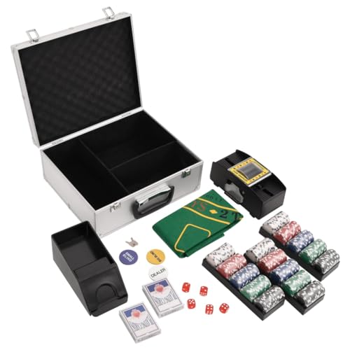 Tidyard Pokerchips-Set 300 STK. 11,5 g von Tidyard
