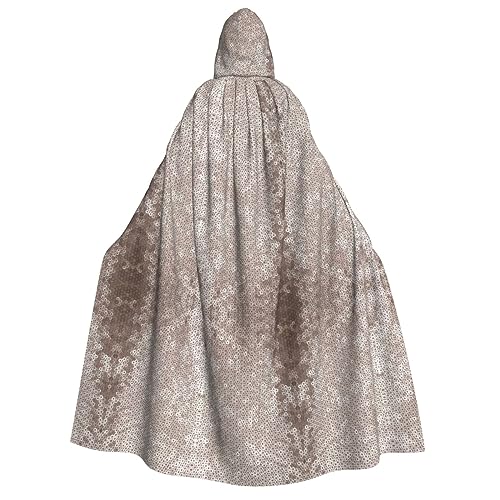 Klassischer Kapuzenumhang mit Schlangenhaut-Aufdruck für Erwachsene, Halloween, Weihnachtsfeier Klassischer Kapuzenumhang mit Schlangenhaut-Aufdruck für Erwachsene, Halloween, Weihnachtsfeier von TietYaer