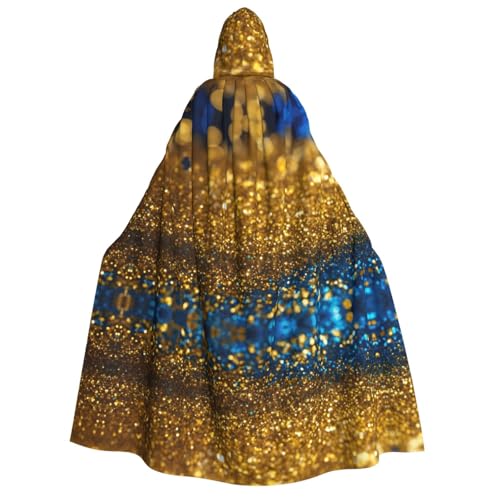 TietYaer Kapuzenumhang mit Glitzermuster für Erwachsene, für Halloween, Weihnachten, Party, Cosplay TietYaer Kapuzenumhang mit Glitzermuster für Erwachsene, für Halloween, Weihnachten, Party, Cosplay von TietYaer