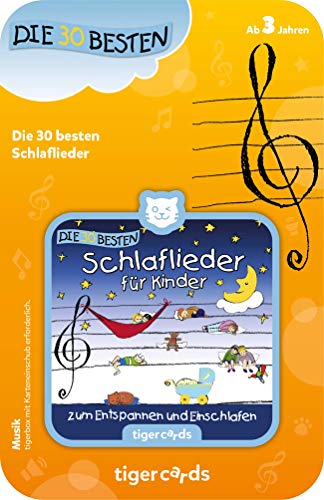 tigermedia tigercard Die 30 Besten Schlaflieder Kinder Einschlafritual Gute Nacht Lieder Beruhigung tigerbox Hörbox Hörspiel Hörbuch Kindermusik von tigermedia