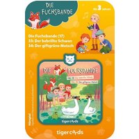 Tiger Media - Tigercards - Die Fuchsbande - Fall 33: Der bebrillte Schwan, Fall 34: Der giftgrüne Ma von Tiger Media