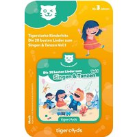 Tiger Media - Tigercards - Tigerstarke Kinderhits - Die 20 besten Lieder zum Singen & Tanzen Vol.1 von Tiger Media