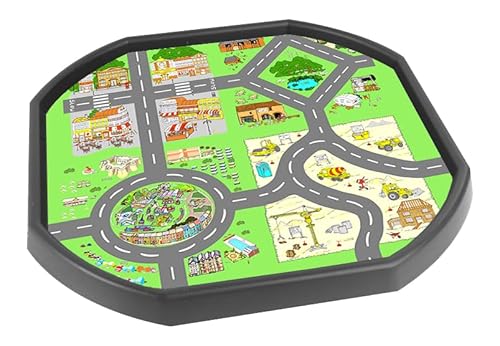 Tiger Town Vinyl-Tablett, 86 x 86 cm, ideal für große Tuff Spot Tabletts (nicht im Lieferumfang enthalten) Tiger Town Vinyl-Tablett, 86 x 86 cm, ideal für große Tuff Spot Tabletts (nicht im Lieferumfang enthalten) von Tiger Moon
