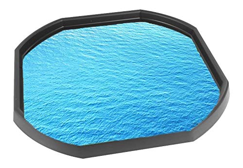 Tuff Tray Einsatz aus Vinyl mit Wassereffekt – 86 x 86 cm – ideal für große Tuff Spot Tuff Tray – Tuff Tray nicht im Lieferumfang enthalten Tuff Tray Einsatz aus Vinyl mit Wassereffekt – 86 x 86 cm – ideal für große Tuff Spot Tuff Tray – Tuff Tray nicht im Lieferumfang enthalten von Tiger Moon