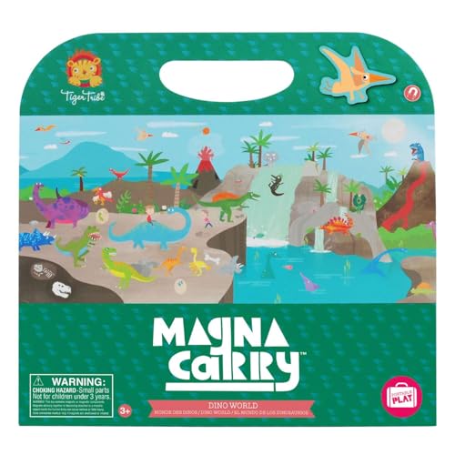 Tiger Tribe 61211 Magna Carry/Dino World Pädagogische Hilfe von Buchstaben und magnetischen Wörtern, bunt Tiger Tribe 61211 Magna Carry/Dino World Pädagogische Hilfe von Buchstaben und magnetischen Wörtern, bunt von Tiger Tribe