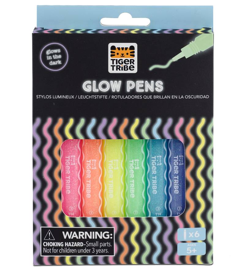 Tiger Tribe Buntstifte-Set - 6er-Pack - Glow Stifte - Tiger Tribe - One Size - Buntstiftsets Tiger Tribe Buntstifte-Set - 6er-Pack - Glow Stifte - Tiger Tribe - One Size - Buntstiftsets von Tiger Tribe