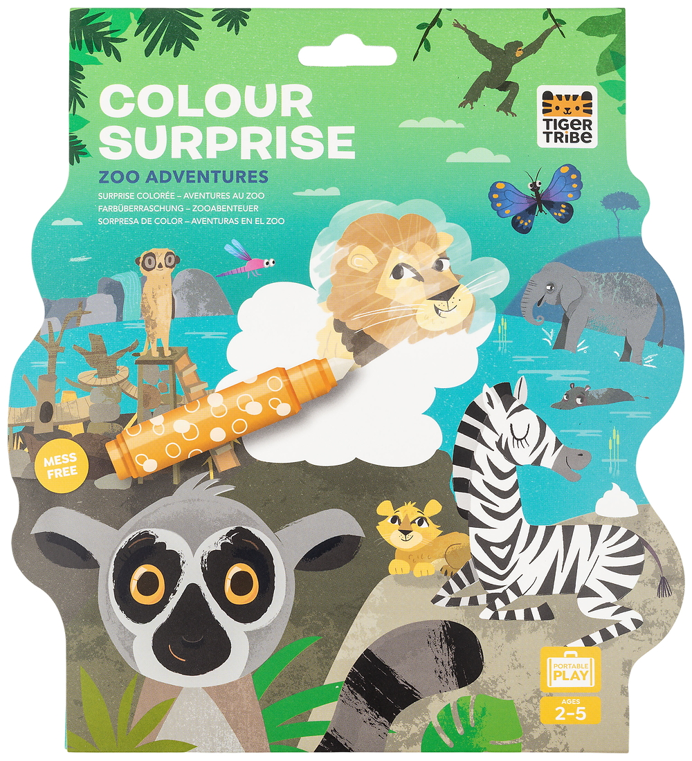 Tiger Tribe Buntstifte-Set - Colour Überraschung - Zoo Abenteuer - Tiger Tribe - One Size - Buntstiftsets Tiger Tribe Buntstifte-Set - Colour Überraschung - Zoo Abenteuer - Tiger Tribe - One Size - Buntstiftsets von Tiger Tribe