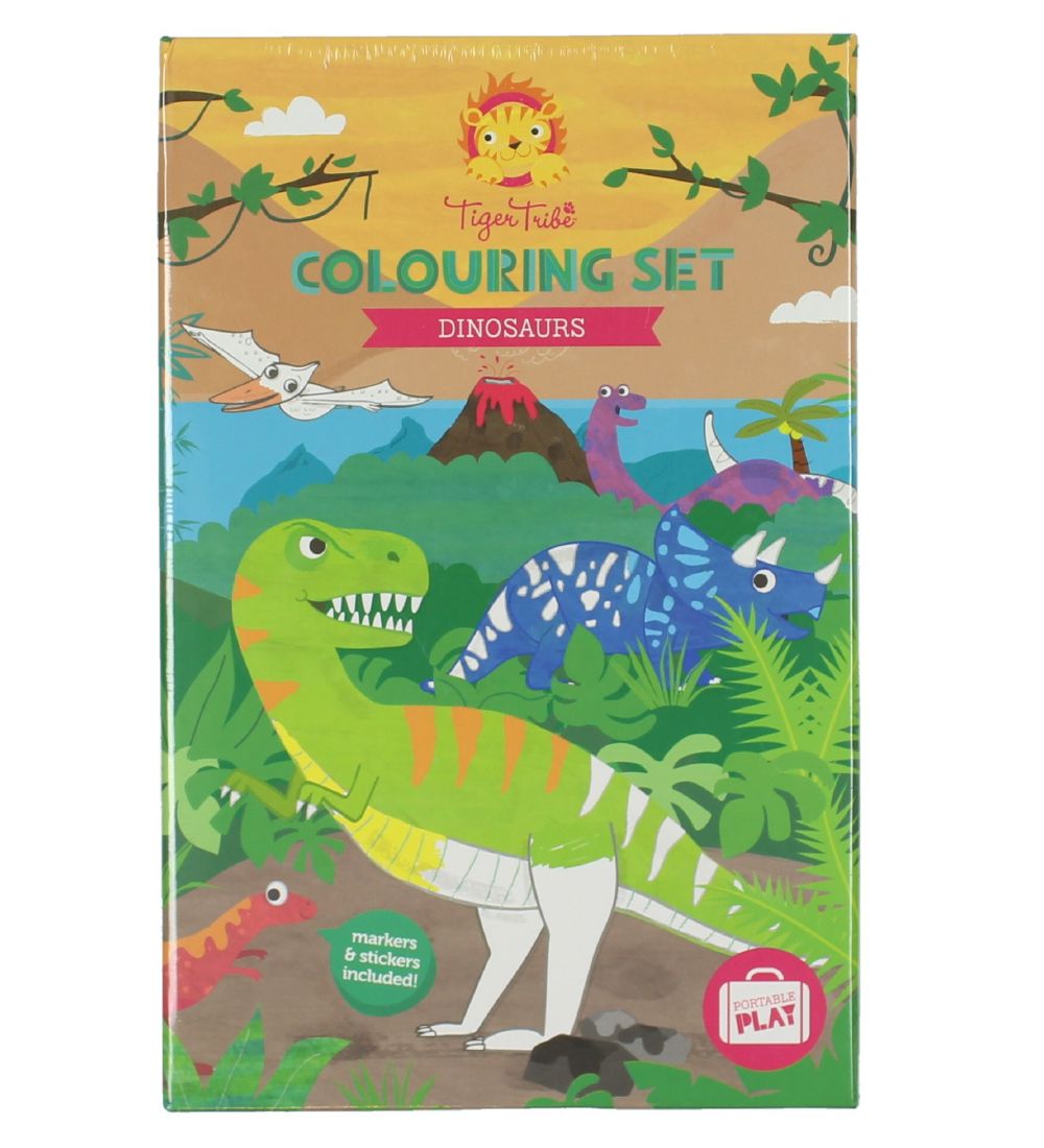 Tiger Tribe Buntstifte-Set - Dinosaurs - Tiger Tribe - One Size - Buntstiftsets Tiger Tribe Buntstifte-Set - Dinosaurs - Tiger Tribe - One Size - Buntstiftsets von Tiger Tribe