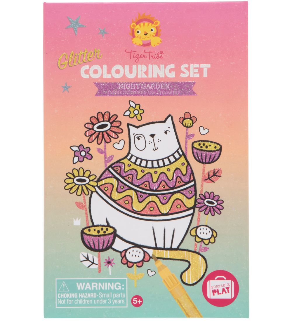 Tiger Tribe Buntstifte-Set - Glitter - Nacht Garden - Tiger Tribe - One Size - Buntstiftsets Tiger Tribe Buntstifte-Set - Glitter - Nacht Garden - Tiger Tribe - One Size - Buntstiftsets von Tiger Tribe