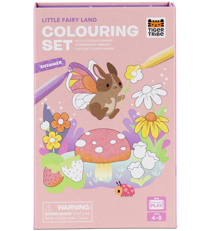 Tiger Tribe Buntstifte-Set - Shimmer Malset - Little Fairy Count - Tiger Tribe - One Size - Buntstiftsets Tiger Tribe Buntstifte-Set - Shimmer Malset - Little Fairy Count - Tiger Tribe - One Size - Buntstiftsets von Tiger Tribe